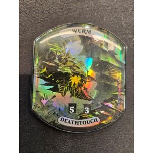 Magic The Gathering Ultra Pro Relic Token Wurm Deathtouch Foil Life Counter